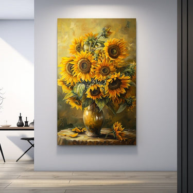 Sunflower Bouquet Painting